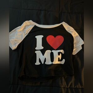 I ❤️ me baby tee
